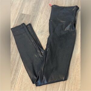 Spanx faux leather leggings
